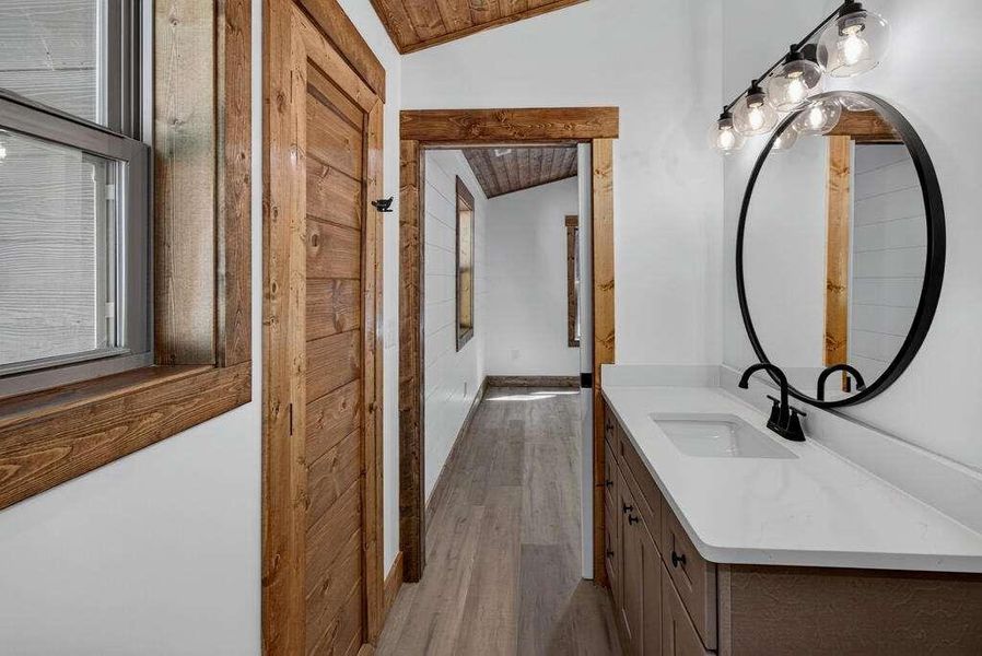 Furnished interior view inside a new home in , Morganton (Image 10).