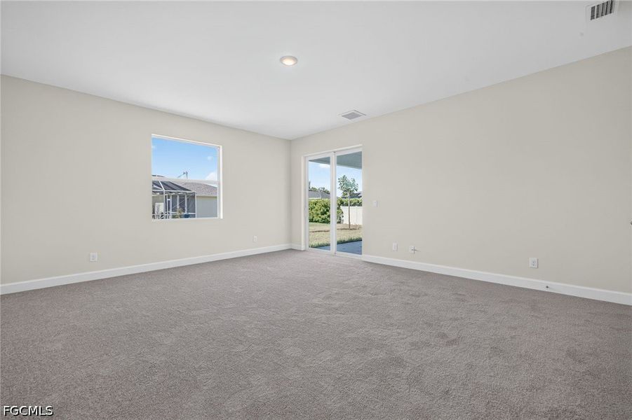 Spacious, unfurnished interior of a new home in Cape Coral, Cape Coral (Image 21). Spacious, unfurnished interior of a new home in Cape Coral, Cape Coral (Image 21).