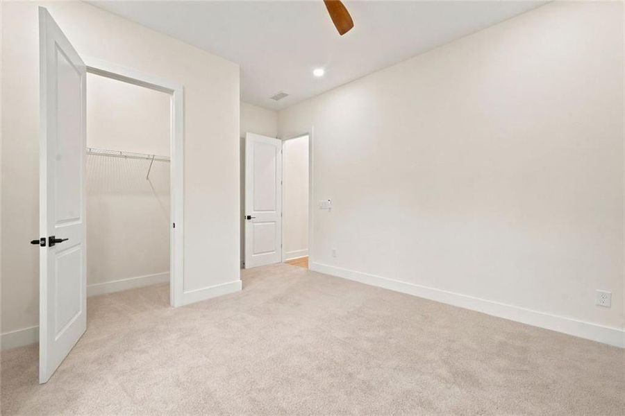 Spacious, unfurnished interior of a new home in , White (Image 46).