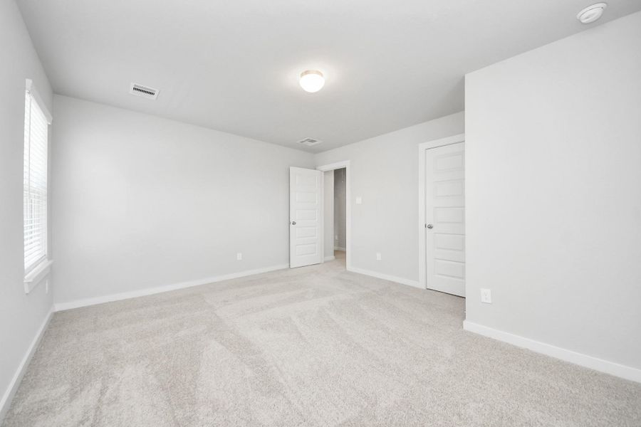 Spacious, unfurnished interior of a new home in Telge Ranch, Cypress (Image 28). Spacious, unfurnished interior of a new home in Telge Ranch, Cypress (Image 28).