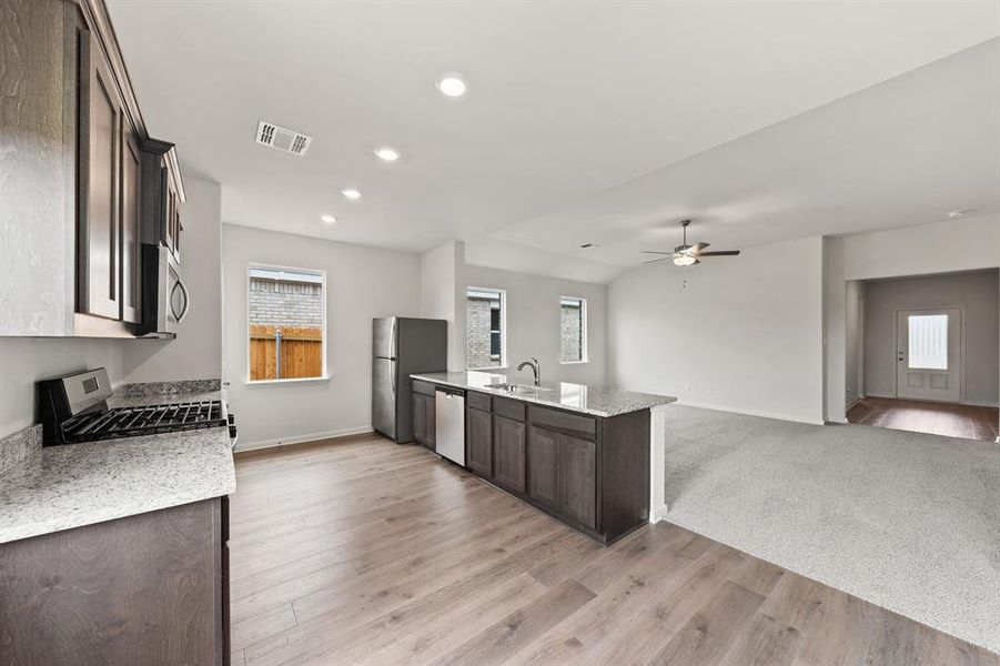 Furnished interior view inside a new home in Cresson Estates, Cresson (Image 2). Furnished interior view inside a new home in Cresson Estates, Cresson (Image 2).