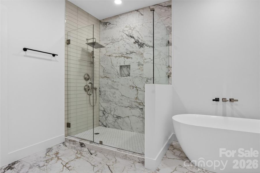 Furnished interior view inside a new home in , Charlotte (Image 32).