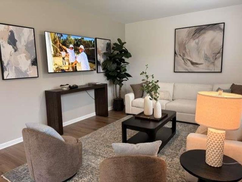 Furnished interior view inside a new home in , Athens (Image 29).