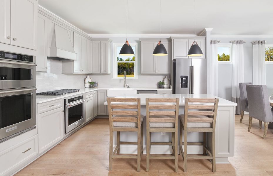 Prosperity Kitchen Del Webb Nashville Active Adult New Home Communities