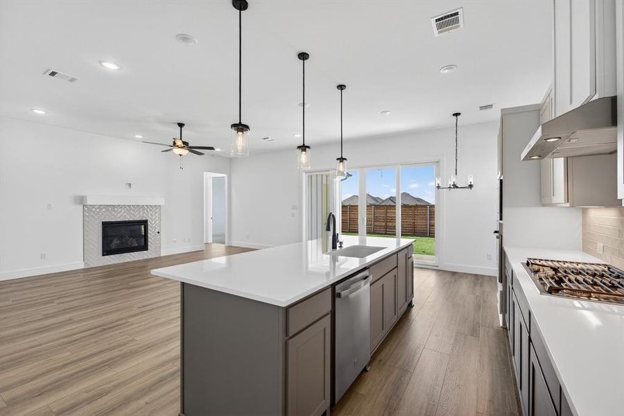 Furnished interior view inside a new home in Solterra, Mesquite (Image 12). Furnished interior view inside a new home in Solterra, Mesquite (Image 12).