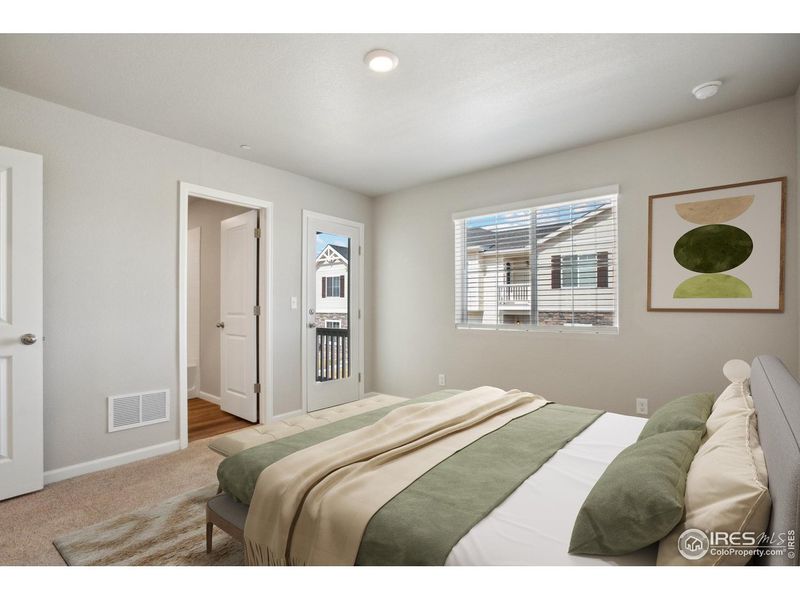 Furnished interior view inside a new home in Johnstown Village, Johnstown (Image 10).