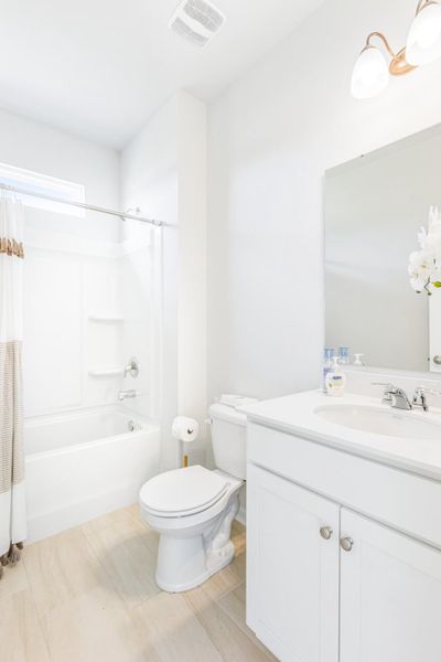 Furnished interior view inside a new home in Rivers Reach, Yemassee (Image 26).