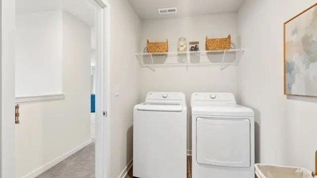 Furnished interior view inside a new home in Magnolia Square, Austell (Image 13). Furnished interior view inside a new home in Magnolia Square, Austell (Image 13).