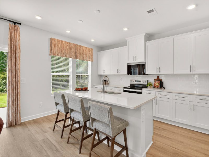 Cook your favorite meals in the spacious, modern kitchen.