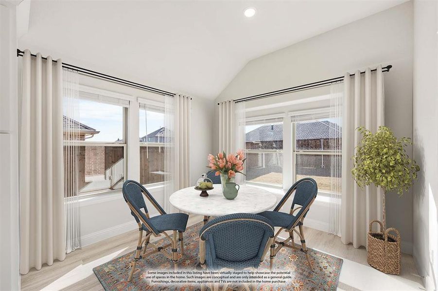 Furnished interior view inside a new home in Terracina, Rockwall (Image 6).