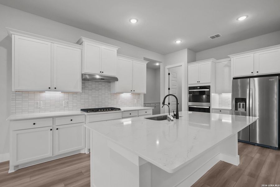 Furnished interior view inside a new home in Homestead, Schertz (Image 18).