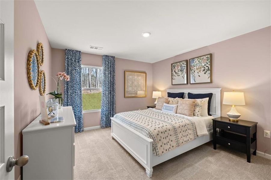 Furnished interior view inside a new home in Jackson Landing, Jefferson (Image 12). Furnished interior view inside a new home in Jackson Landing, Jefferson (Image 12).