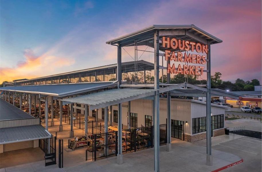 Close to local favorite and landmark Houston Farmers Market! This 18 acre market is the largest and oldest in Houston.