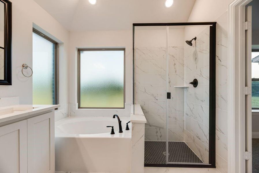 Furnished interior view inside a new home in , Lowry Crossing (Image 10).