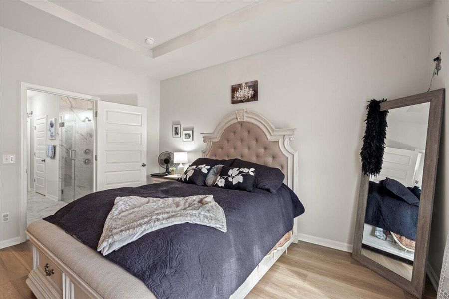 Furnished interior view inside a new home in Horizons at Summers Corner | 55+, Summerville (Image 47).