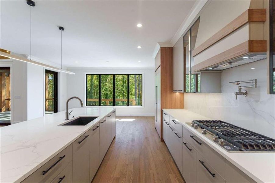 Furnished interior view inside a new home in , Cumming (Image 49).