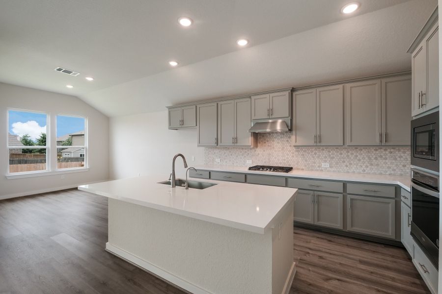 Representative furnished interior of a home built from the Cameron by Scott Felder Homes in Prominence, San Antonio (Image 15). Representative furnished interior of a home built from the Cameron by Scott Felder Homes in Prominence, San Antonio (Image 15).