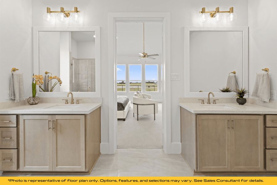 Representative furnished interior of a home built from the St Lucia by Stonefield Homes in Heath Golf and Yacht: Elegante' Series, Heath (Image 16). Representative furnished interior of a home built from the St Lucia by Stonefield Homes in Heath Golf and Yacht: Elegante' Series, Heath (Image 16).