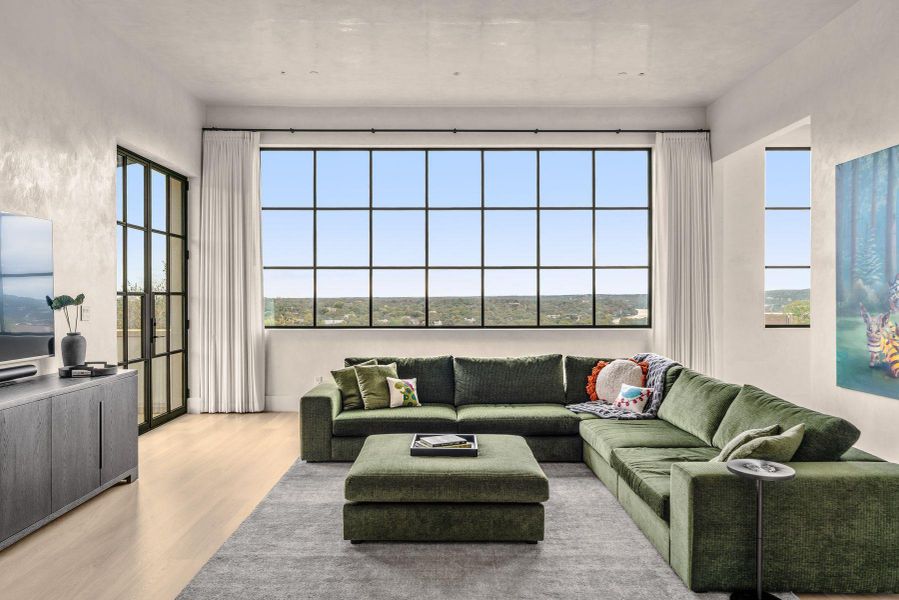 Furnished interior view inside a new home in , Austin (Image 12). Furnished interior view inside a new home in , Austin (Image 12).