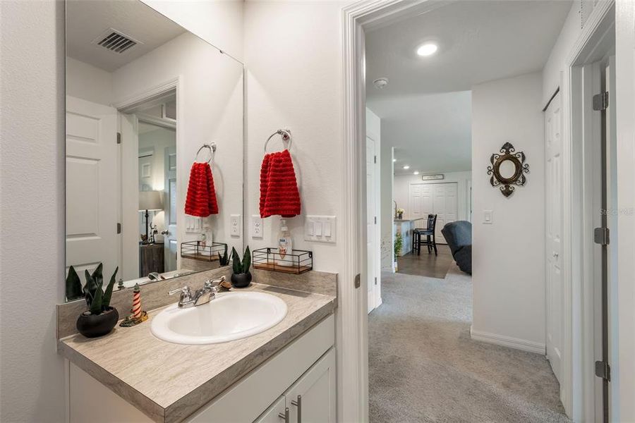 Furnished interior view inside a new home in Palm Coast, Palm Coast (Image 9). Furnished interior view inside a new home in Palm Coast, Palm Coast (Image 9).