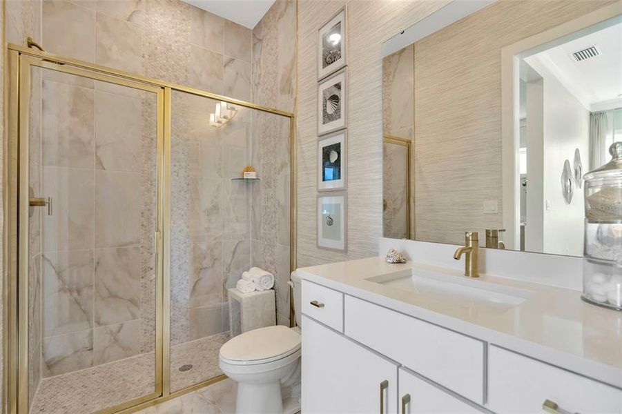 Furnished interior view inside a new home in Biscayne Landing at Seaire, Parrish (Image 51).