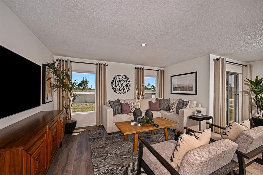 Images are of a studio home or rendering. Home may be virtually staged.