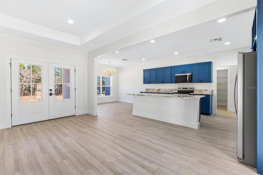 Furnished interior view inside a new home in , Wildwood (Image 5).