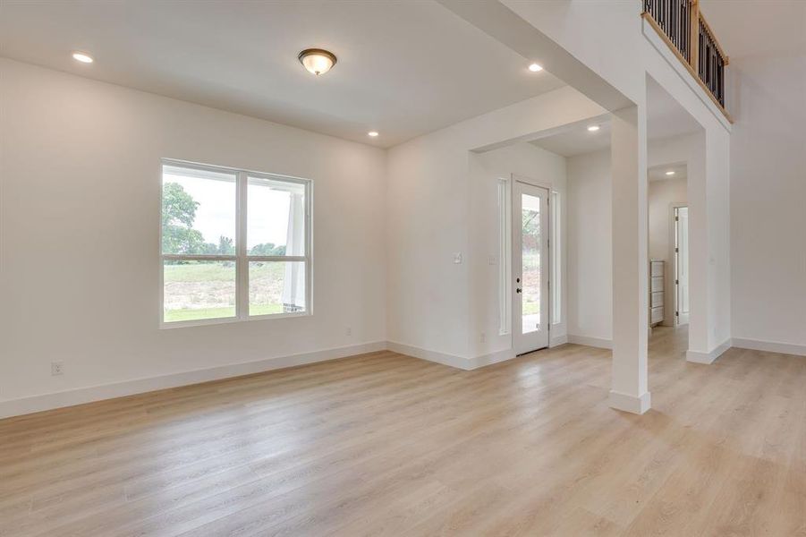 Spacious, unfurnished interior of a new home in , Sunset (Image 36).