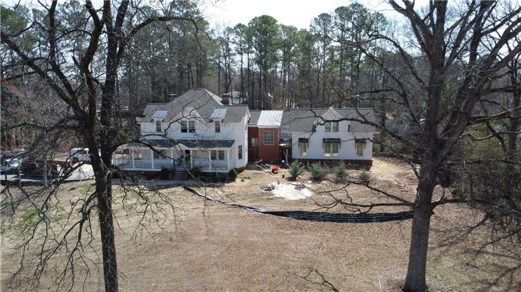 In-progress construction of a new home in , Marietta, GA (Image 13).