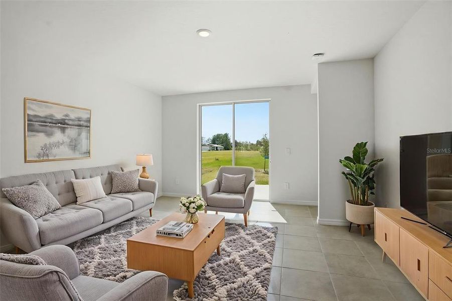 Furnished interior view inside a new home in Leyland Preserve - Premier Series, Brooksville (Image 6).