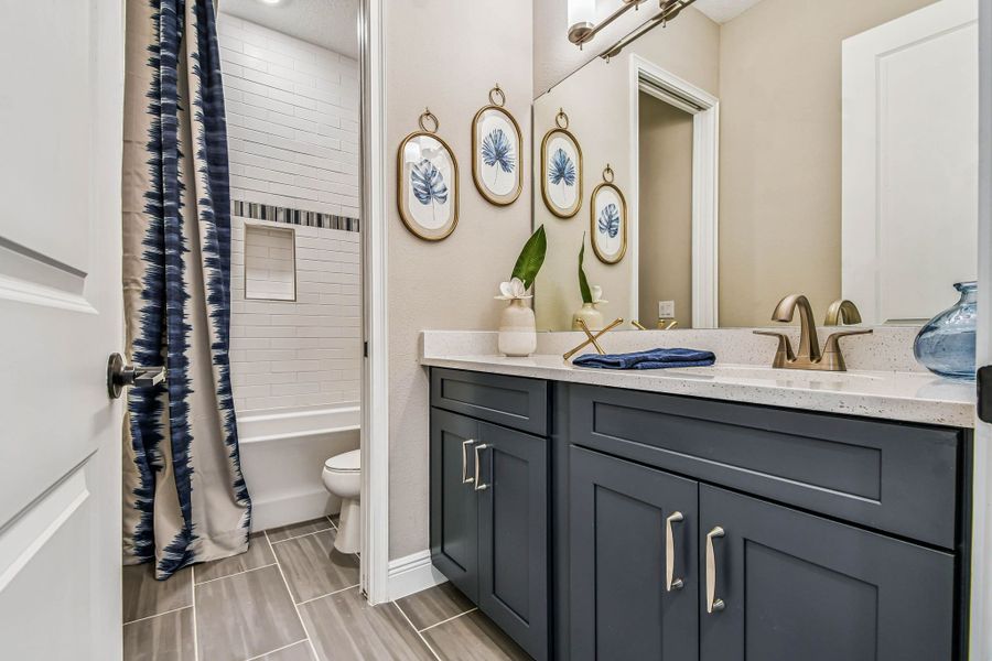 Furnished interior view inside a new home in River Preserve Estates, Parrish (Image 54).