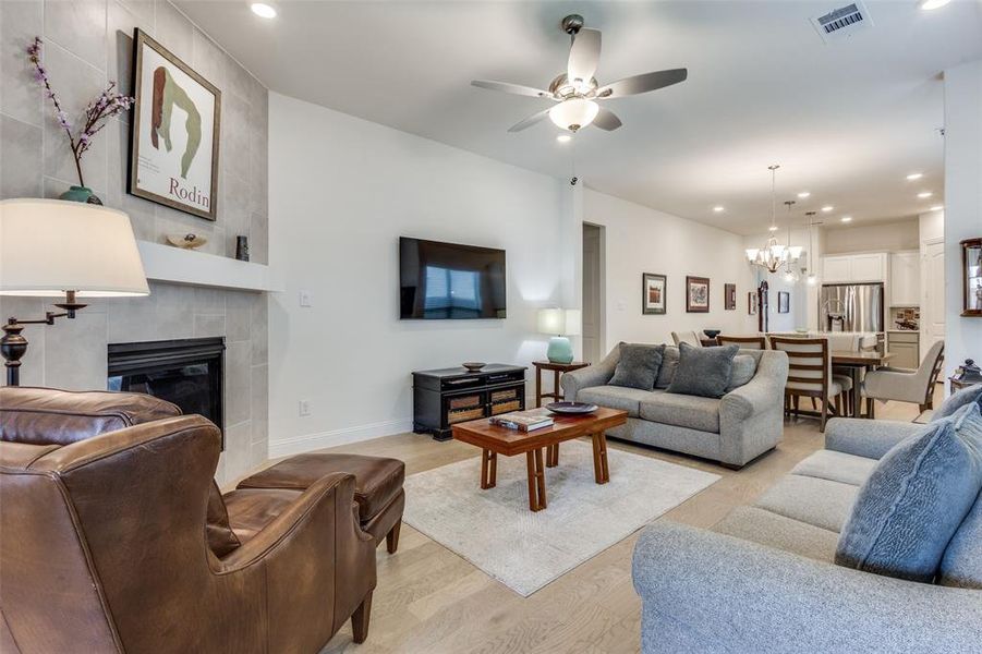 Furnished interior view inside a new home in , Celina (Image 29).
