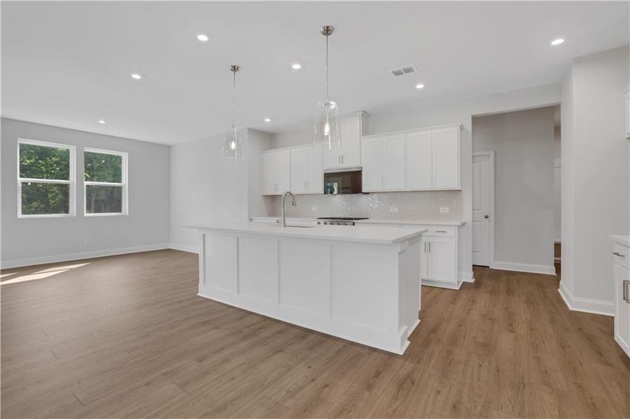 Furnished interior view inside a new home in Cambridge at Steels Bridge, Canton (Image 8).