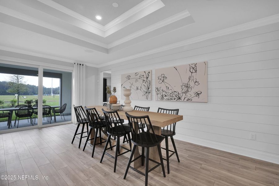 Furnished interior view inside a new home in Hyland Trail, Green Cove Springs (Image 13). Furnished interior view inside a new home in Hyland Trail, Green Cove Springs (Image 13).