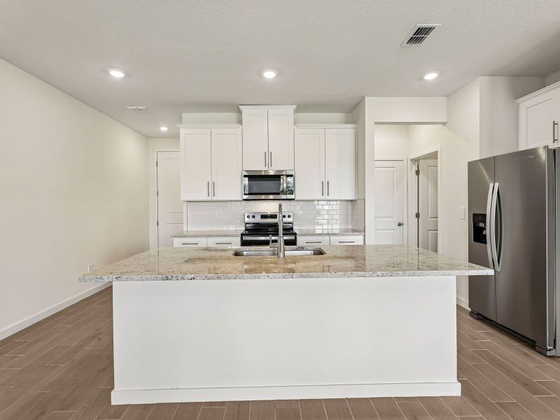 Furnished interior view inside a new home in Parkside at Shearwater, St. Augustine (Image 4).