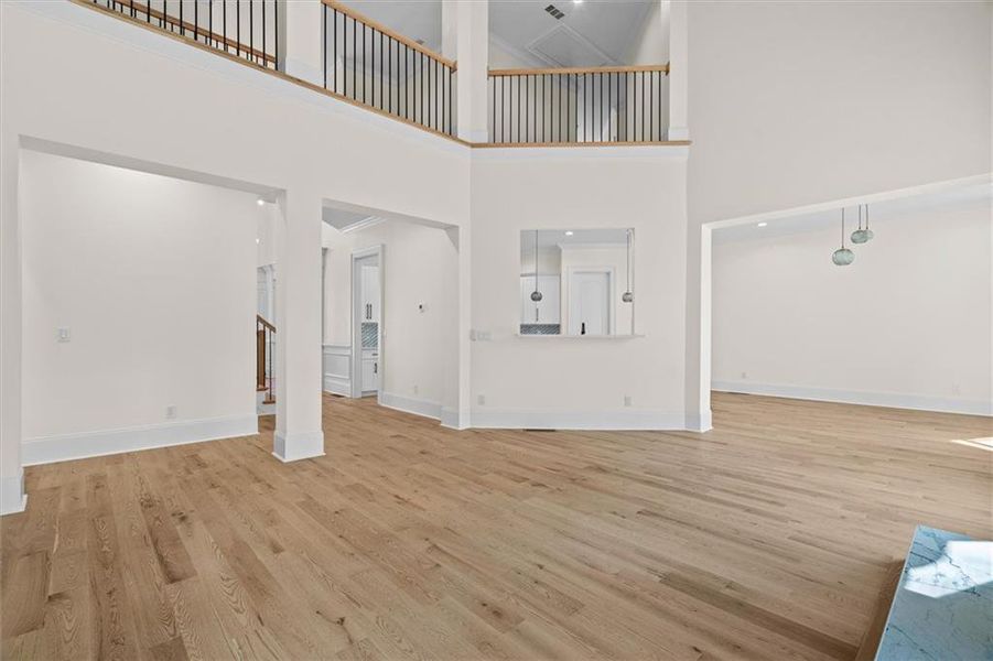 Spacious, unfurnished interior of a new home in Brookmont, Douglasville (Image 22).