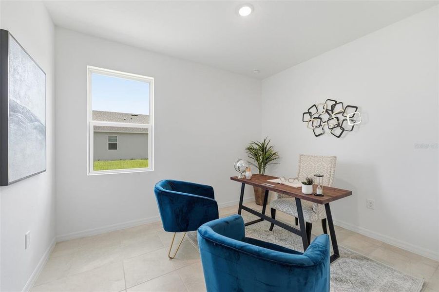 Furnished interior view inside a new home in Trinity Place, St. Cloud (Image 30).