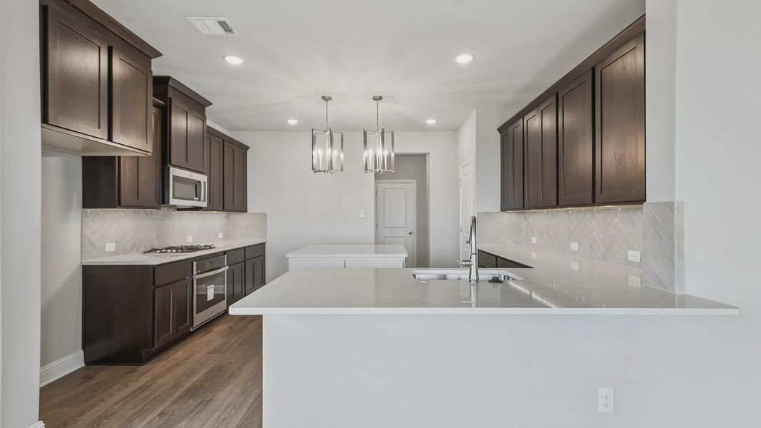Furnished interior view inside a new home in Silo Mills, Joshua (Image 4).