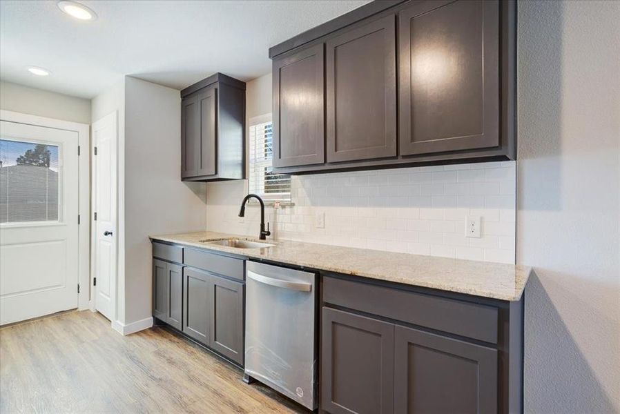 Furnished interior view inside a new home in Miller Street Cottages, Denison (Image 6).