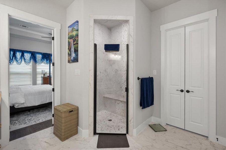 Furnished interior view inside a new home in Ladera at the Reserve, Mansfield (Image 15).