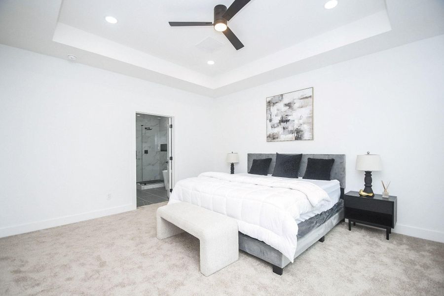 Furnished interior view inside a new home in , Houston (Image 12). Furnished interior view inside a new home in , Houston (Image 12).