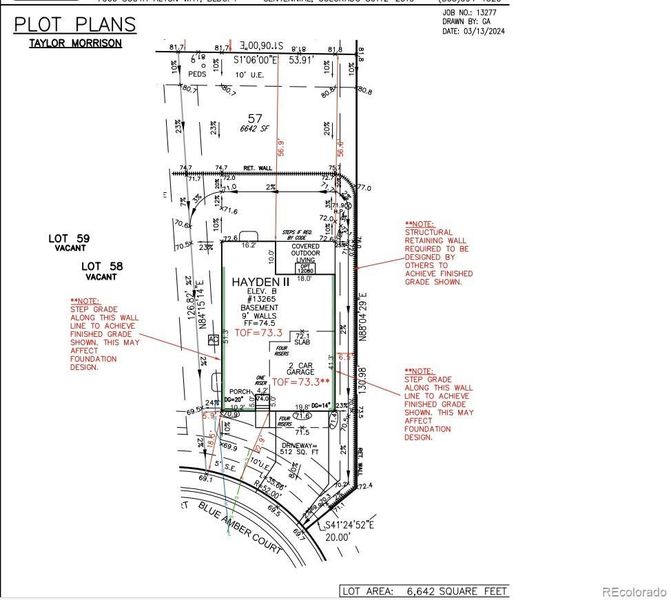 Plot Plan