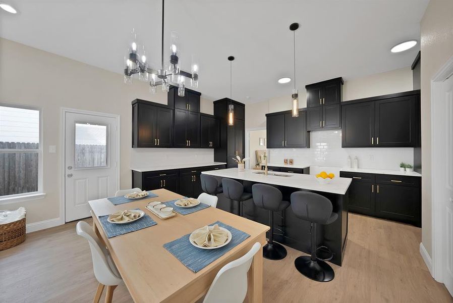 Furnished interior view inside a new home in , Fort Worth (Image 10). Furnished interior view inside a new home in , Fort Worth (Image 10).