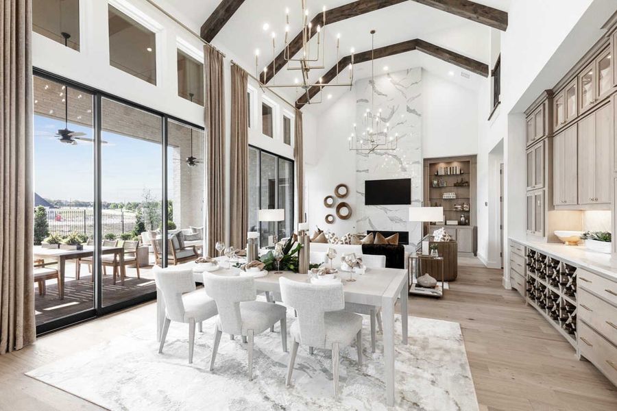 Representative Dining Room - some options shown