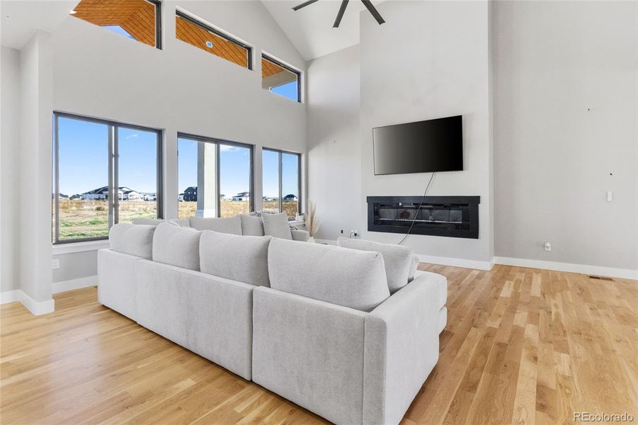 Furnished interior view inside a new home in , Brighton (Image 15). Furnished interior view inside a new home in , Brighton (Image 15).