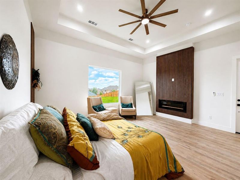 Furnished interior view inside a new home in , Forney (Image 17). Furnished interior view inside a new home in , Forney (Image 17).