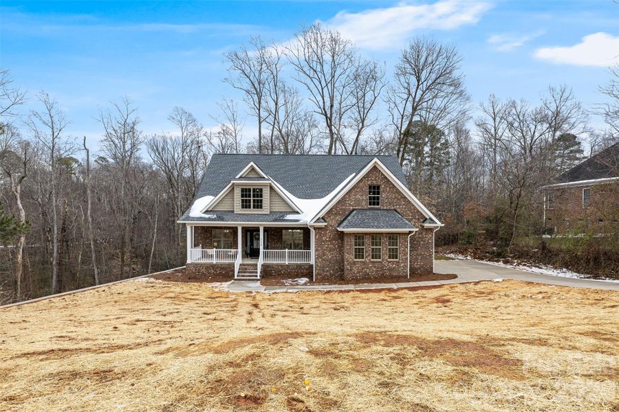 In-progress construction of a new home in , Gastonia, NC (Image 35).