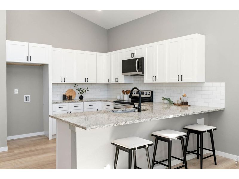 Furnished interior view inside a new home in , Evans (Image 23).