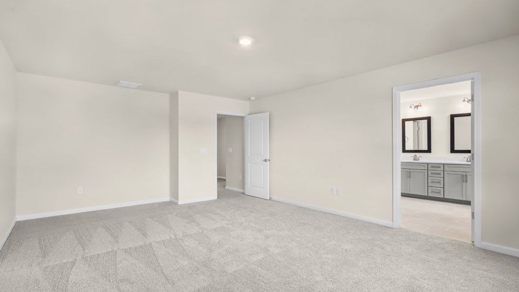 Spacious, unfurnished interior of a new home in Lybrook Village, Advance (Image 20).