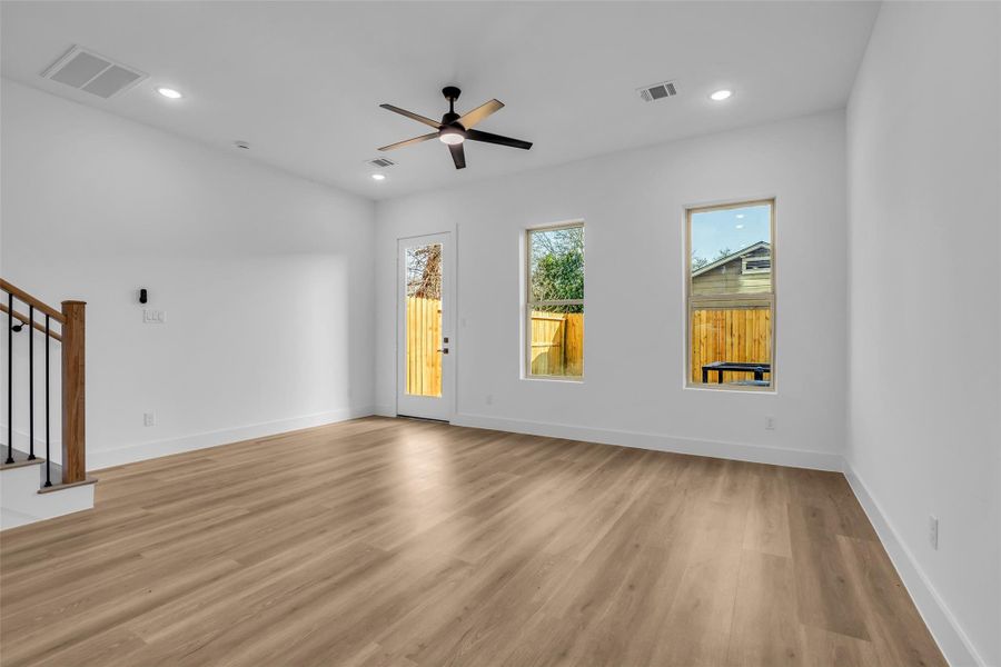 Spacious, unfurnished interior of a new home in , Houston (Image 31). Spacious, unfurnished interior of a new home in , Houston (Image 31).